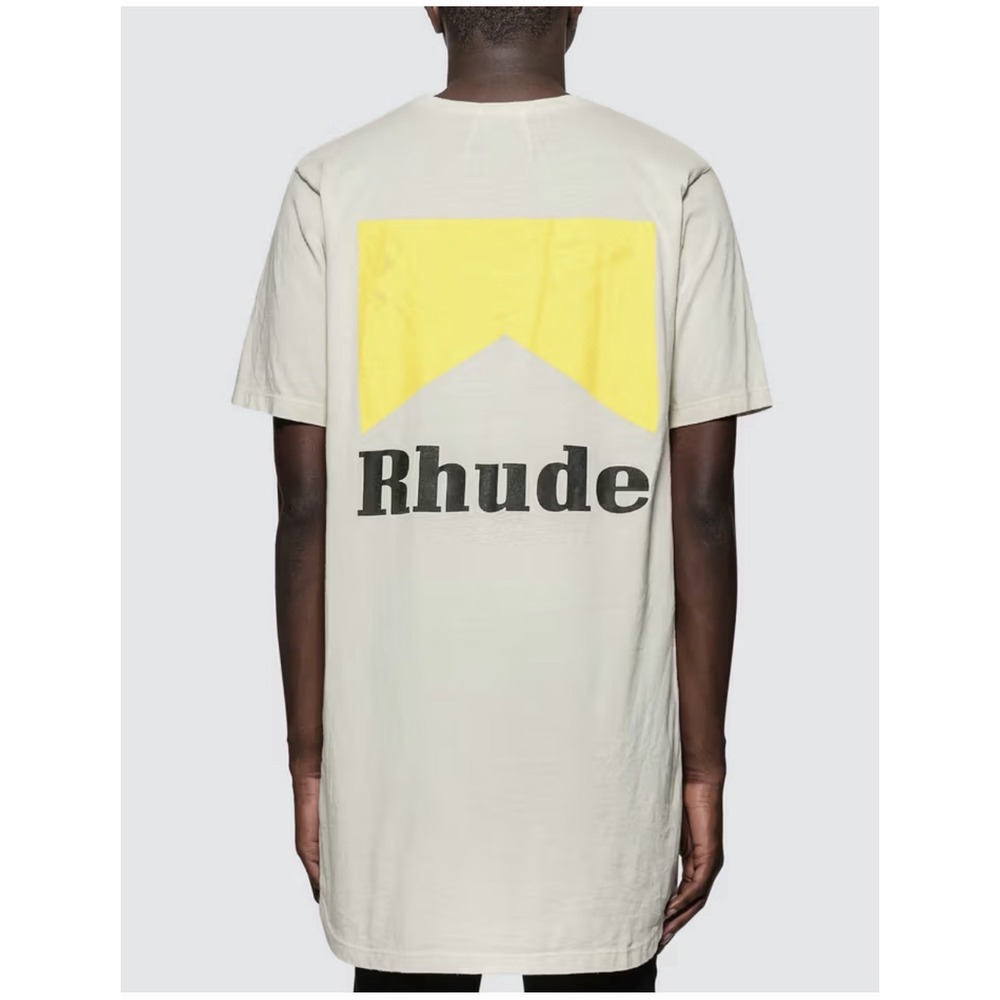 Men's Rhude Cigarette T Shirt. Oversized Shirt, Medium